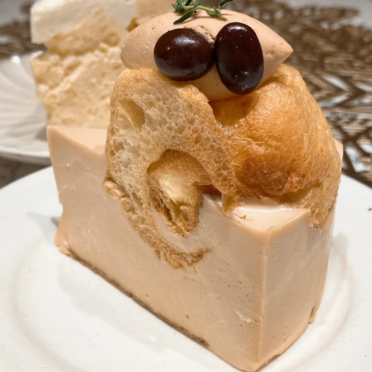 珈琲レアチーズケーキ✖️シュークリーム