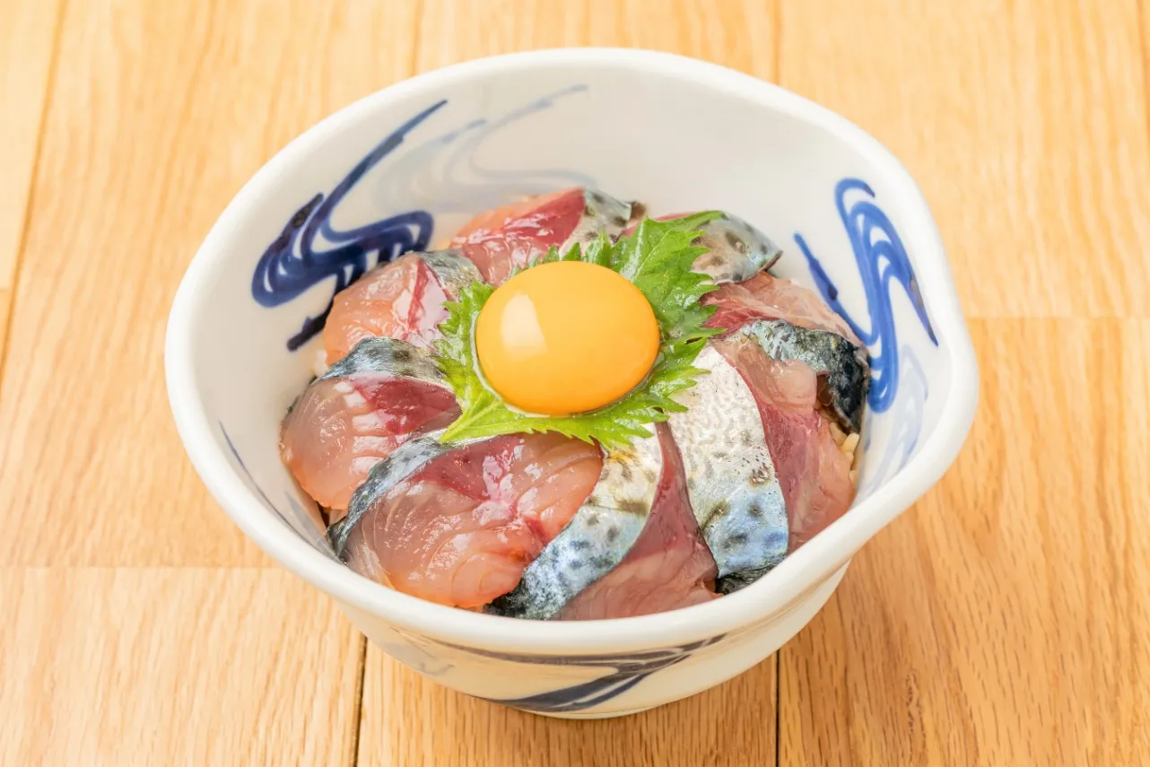 ▲「ごまさば丼」