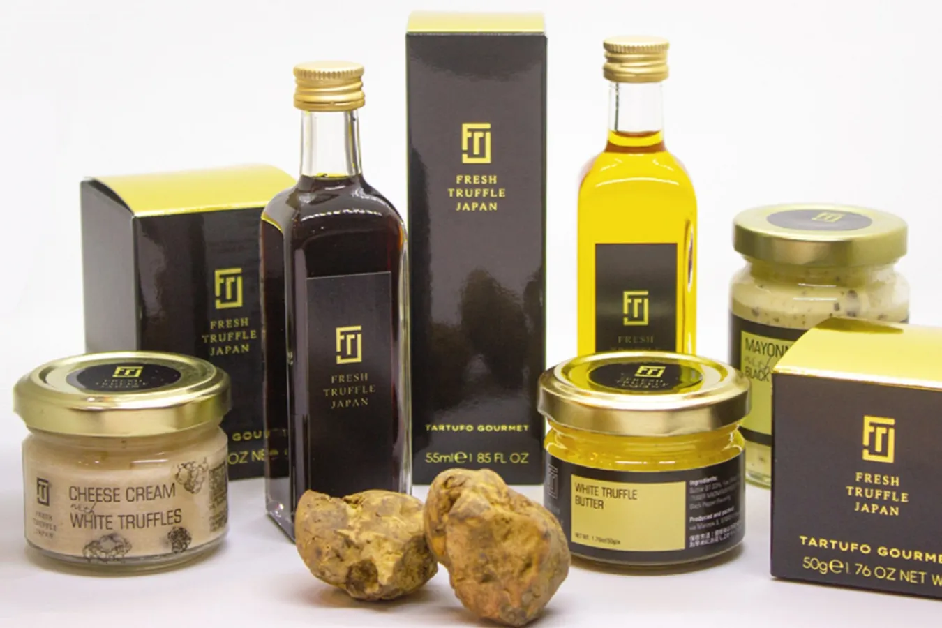 ▲「FRESH TRUFFLE JAPAN」の商品