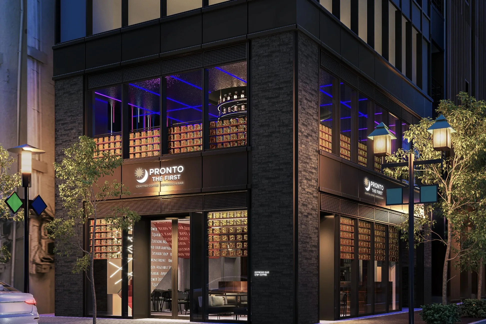 プロント新業態！本格コーヒー＆カクテルを楽しめる「PRONTO THE FIRST」銀座に誕生