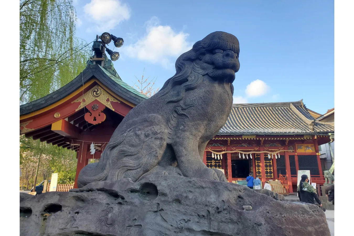 浅草神社の夫婦狛犬さん！狛犬愛好家・ミノシマタカコのイチ推し。