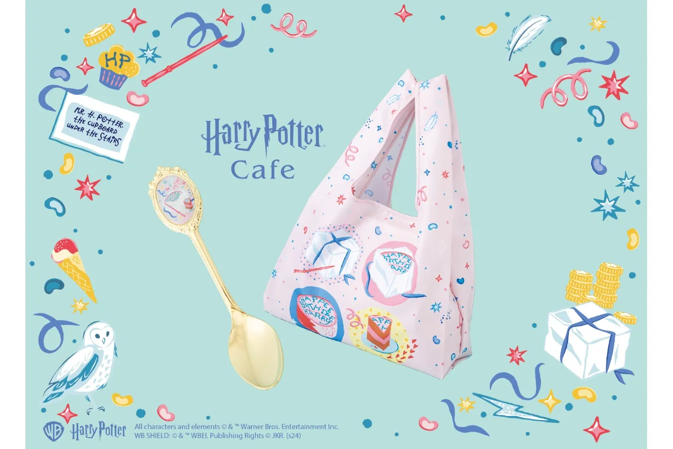 WIZARDING WORLD characters, names, and related indicia are © & ™ Warner Bros. Entertainment Inc. Publishing Rights © JKR. (s24)