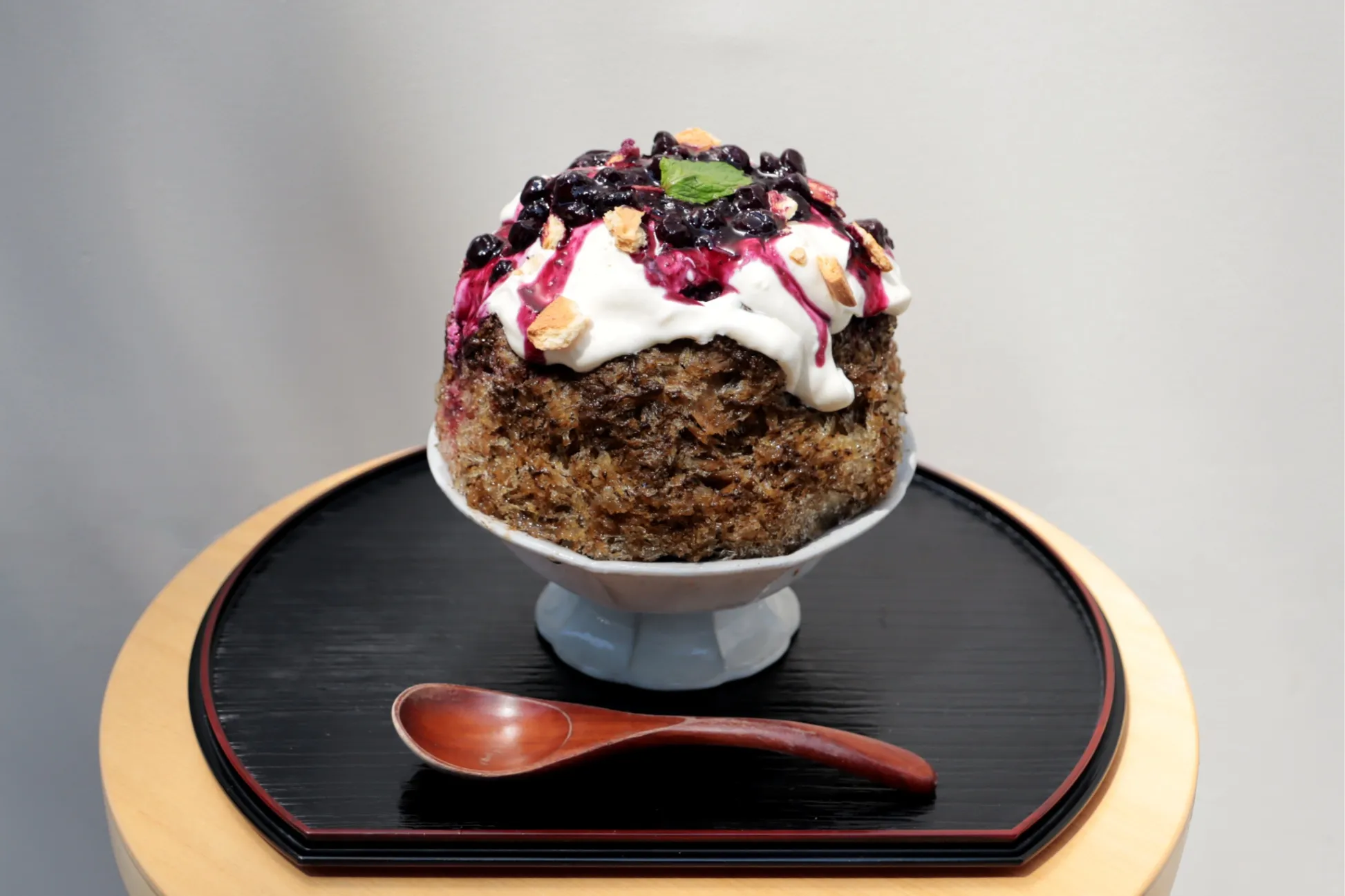 “ブルーベリー×チーズクリーム”の和紅茶かき氷！日本茶カフェ「八屋」から