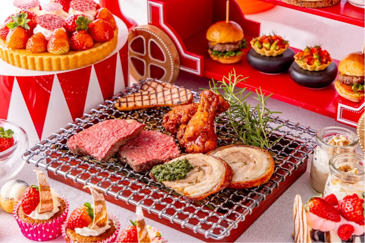 “お肉が主役”のいちごアフタヌーンティーが登場！新宿「ヒルトン東京」で_2006345
