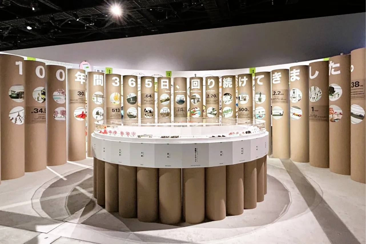 ▲テラダモケイ「山手線」（撮影：レッツエンジョイ東京編集部）
