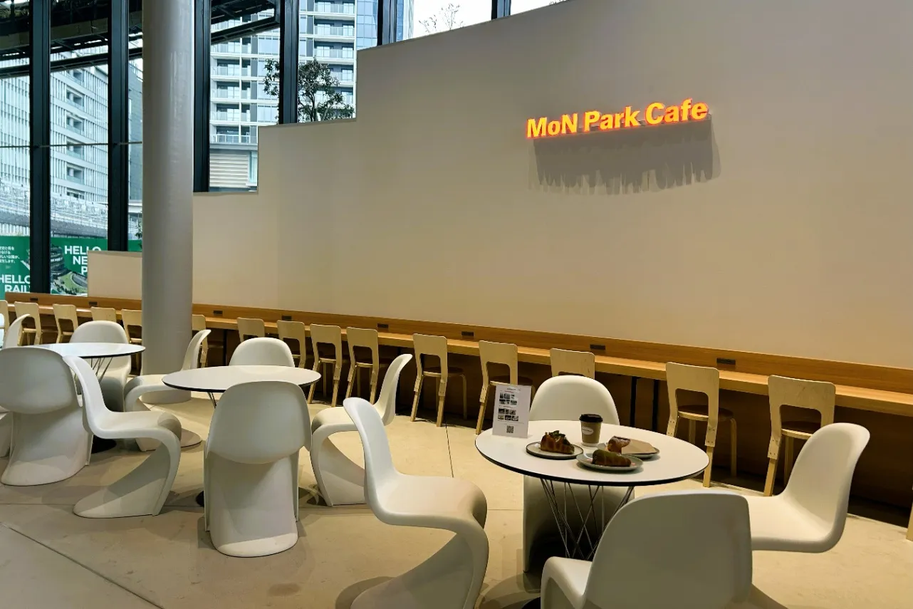 ▲「MoN Park Cafe by Spiral」（撮影：レッツエンジョイ東京編集部）