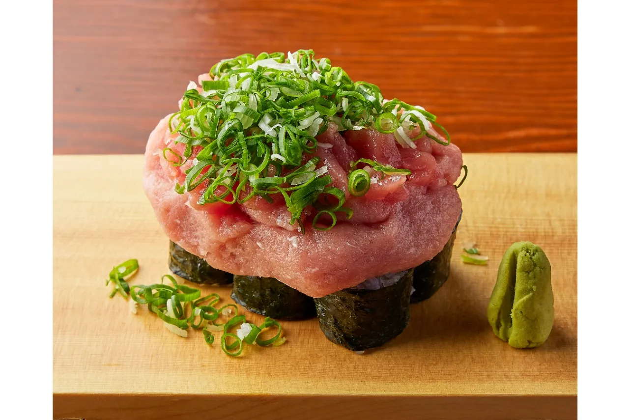 ▲「伝統のびっくりネギトロ」
