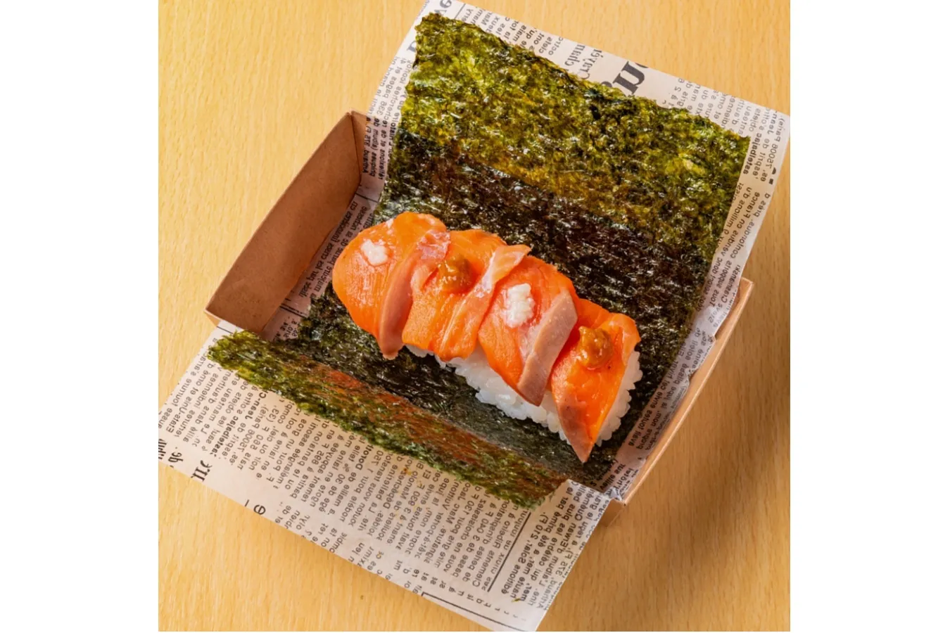 ▲「W麹サーモン」