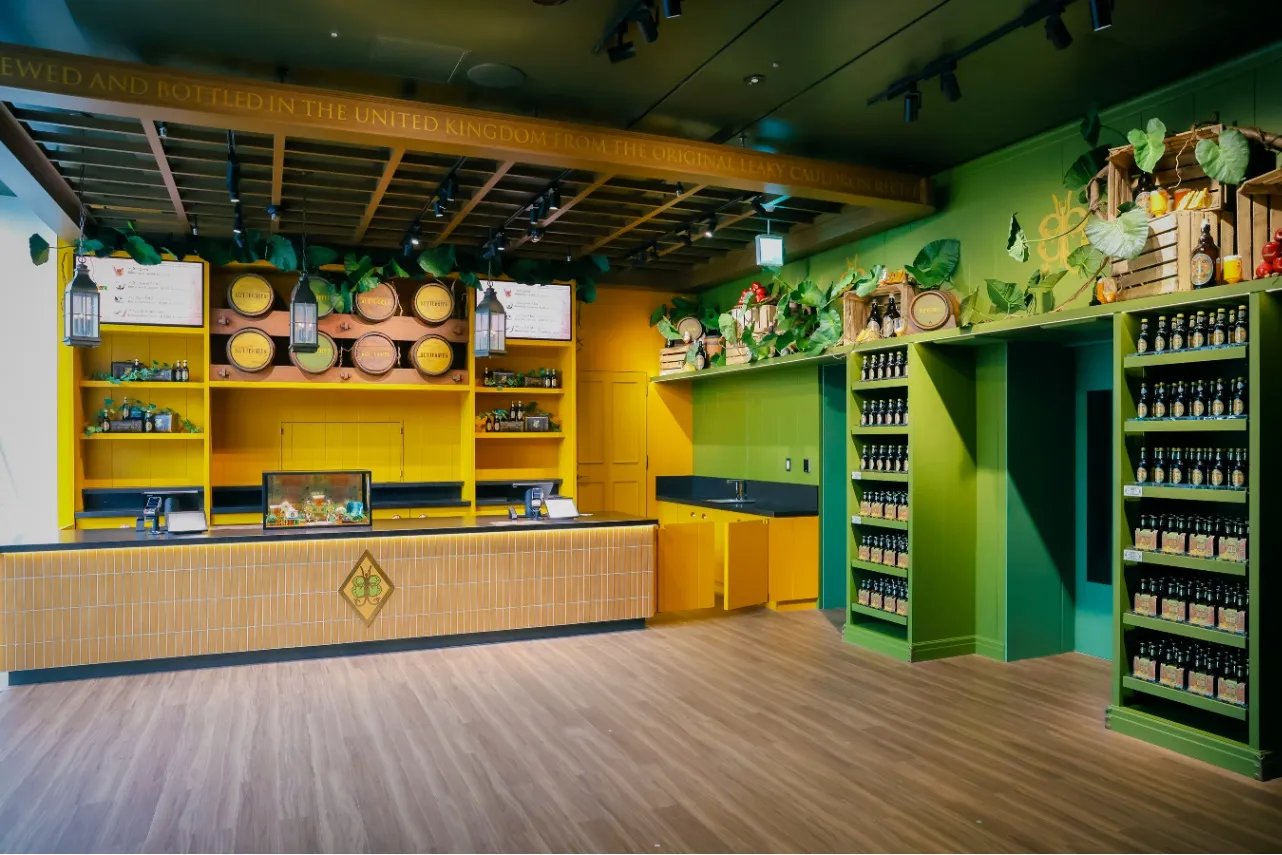 ▲「バタービールバー」
Harry Potter Shop Harajuku