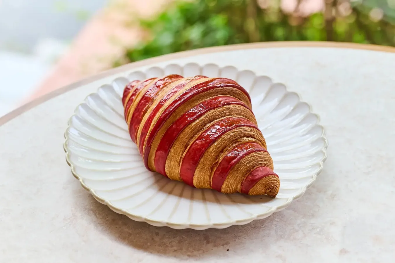 ▲「いちごバニラクロワッサン」
