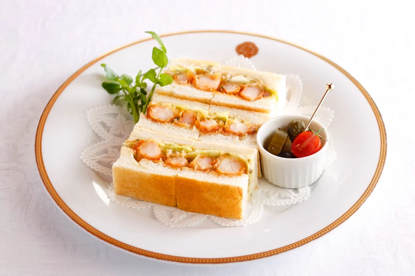 ▲「シュリンプフライサンドウィッチ」