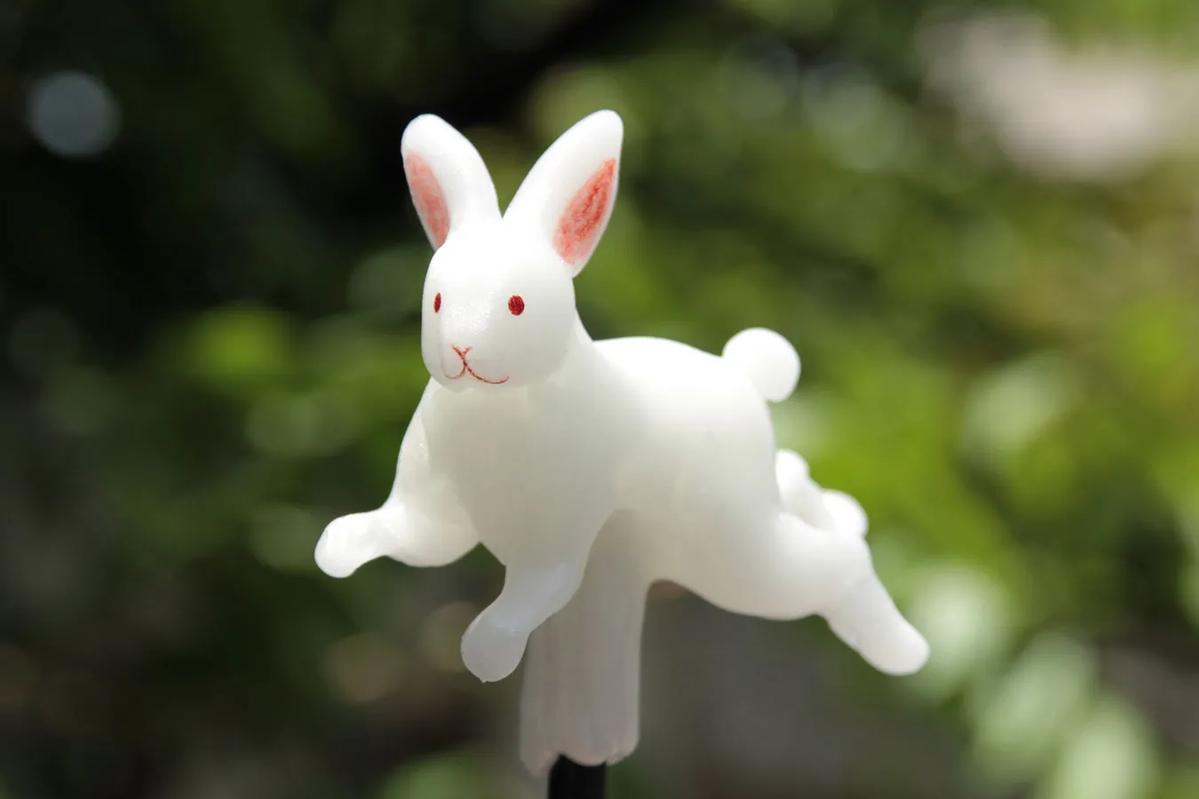 ▲ウサギの飴細工