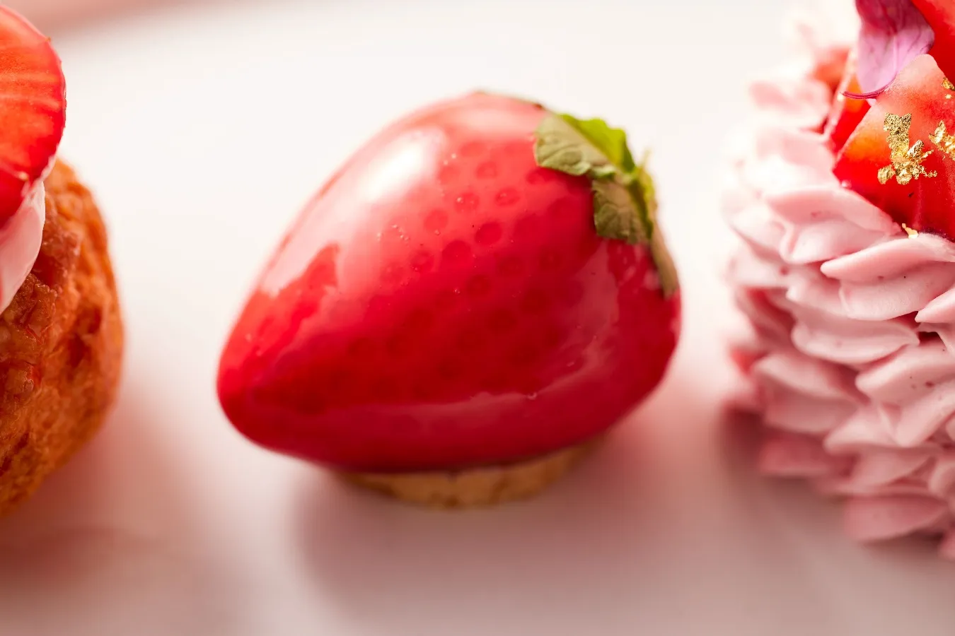 ▲「いちごムース」