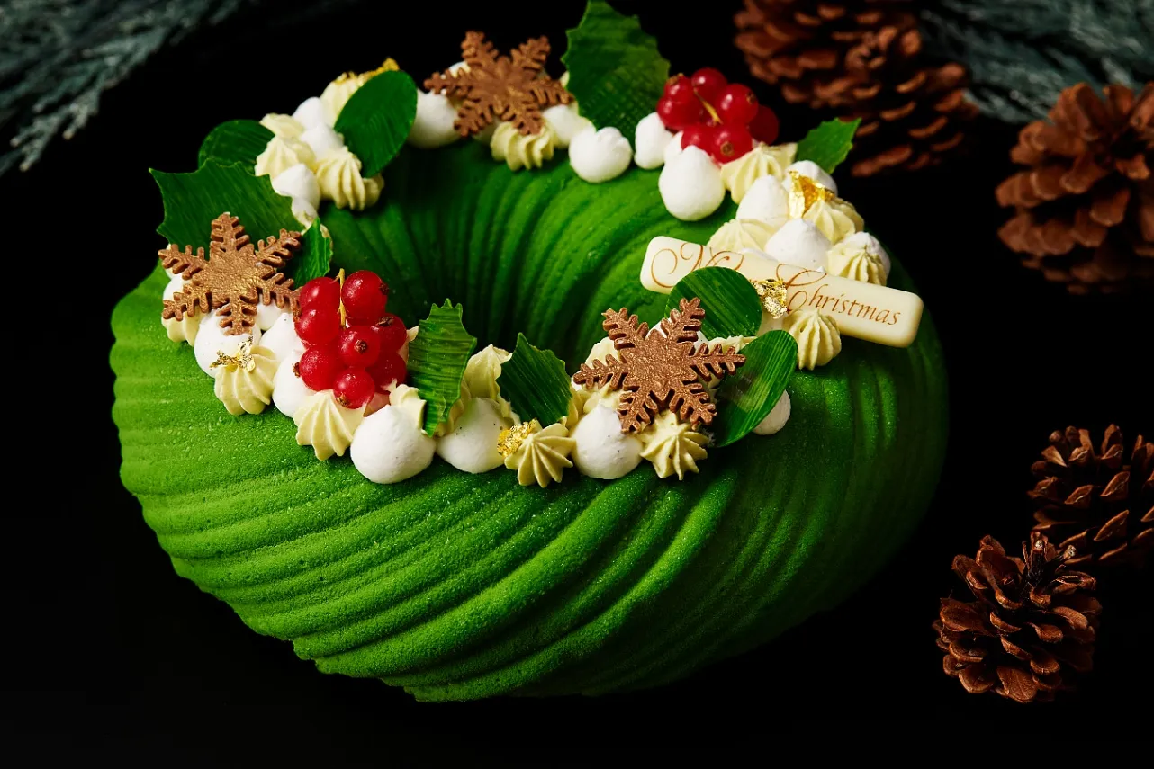 ▲「クリスマスリースケーキ」