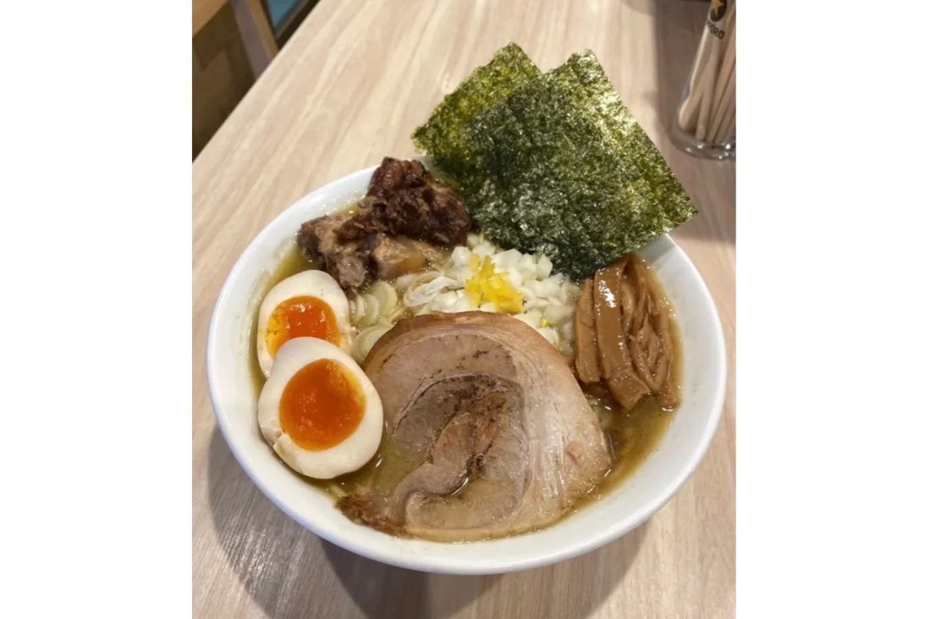 ▲濃厚煮干しそば