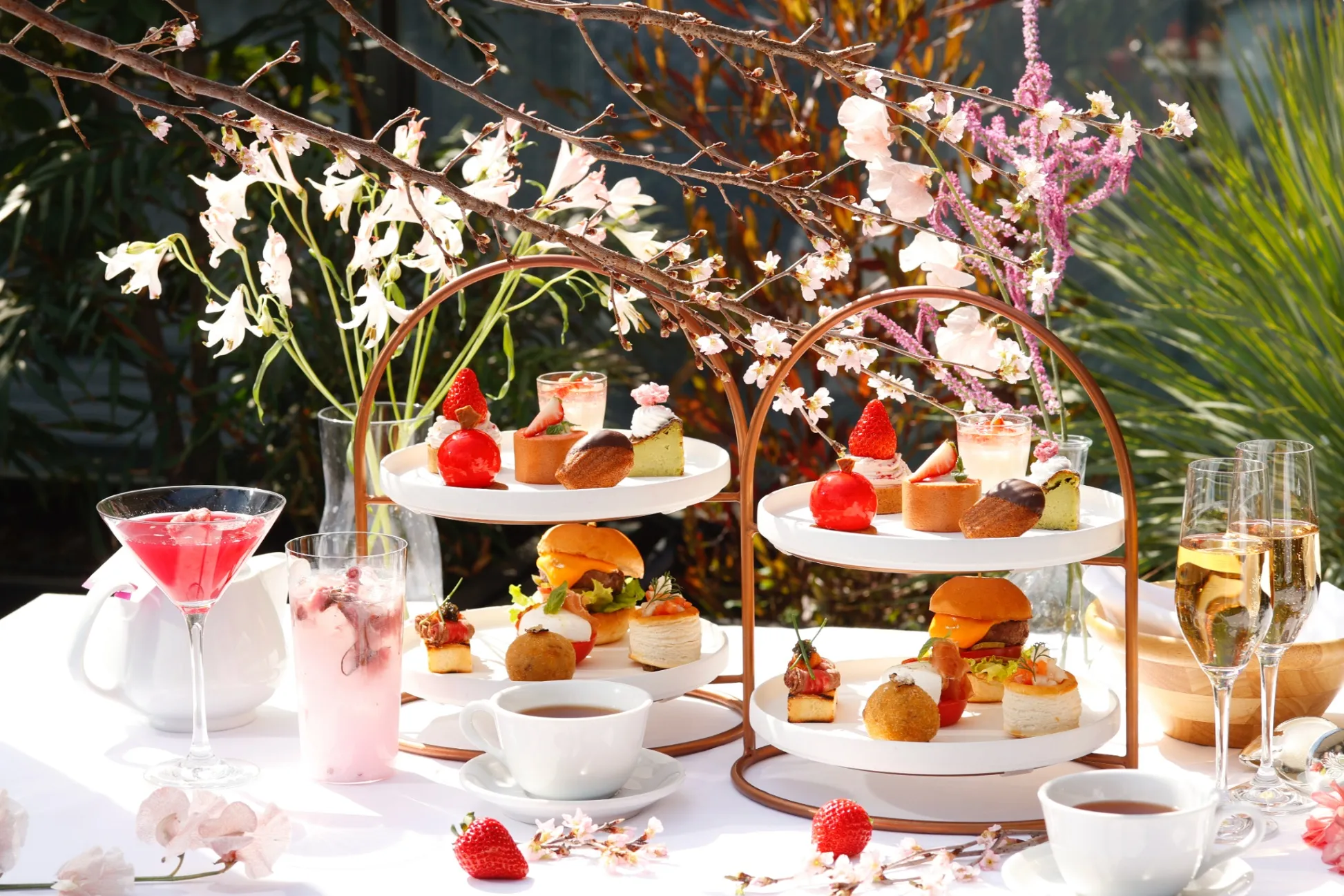 和テイストの桜アフタヌーンティーが登場！「イル・ルピーノ・プライム