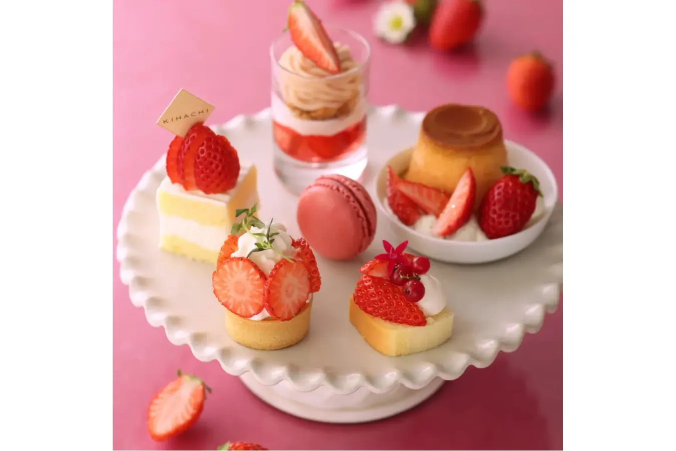 【キハチ 青山本店】ブランドいちご“やよいひめ”を主役にした新作アフタヌーンティーが登場！_2305237