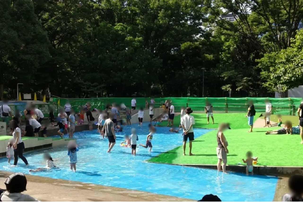 ▲じゃぶじゃぶ池