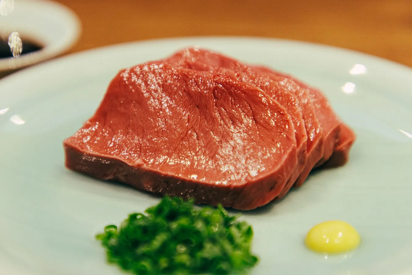 ▲「ハツ刺し たまり醤油」（770円）