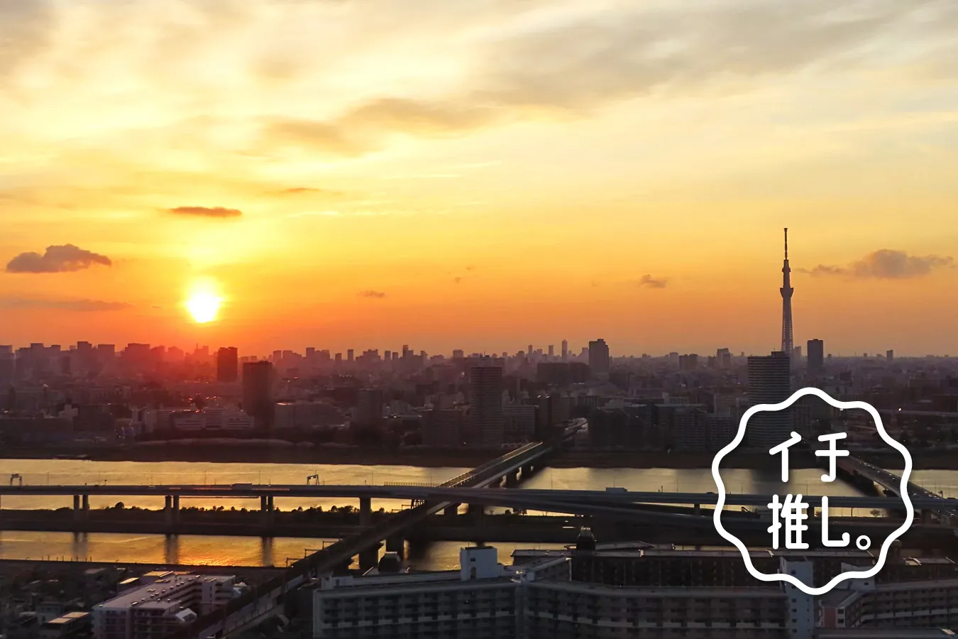 東京の大パノラマ夕景がきれいな「船堀タワー」展望施設マニア・かねだひろのイチ推し。