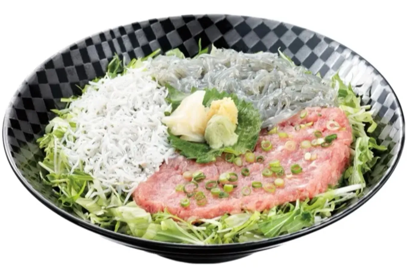 ▲「三色丼」