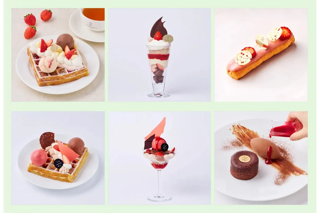 【ピエール マルコリーニ 銀座本店】春限定のスイーツが登場！パフェやワッフルなど_2195413