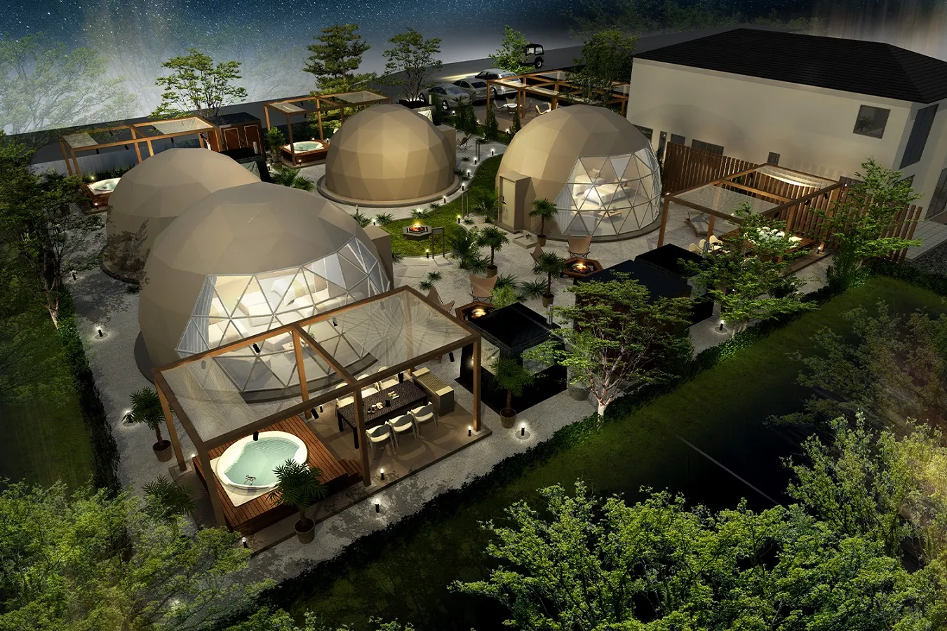 【千葉】雲海広がる「THE BONDSビーチSPAリゾートグランピング-御宿-&ビーチハウス」誕生_443169