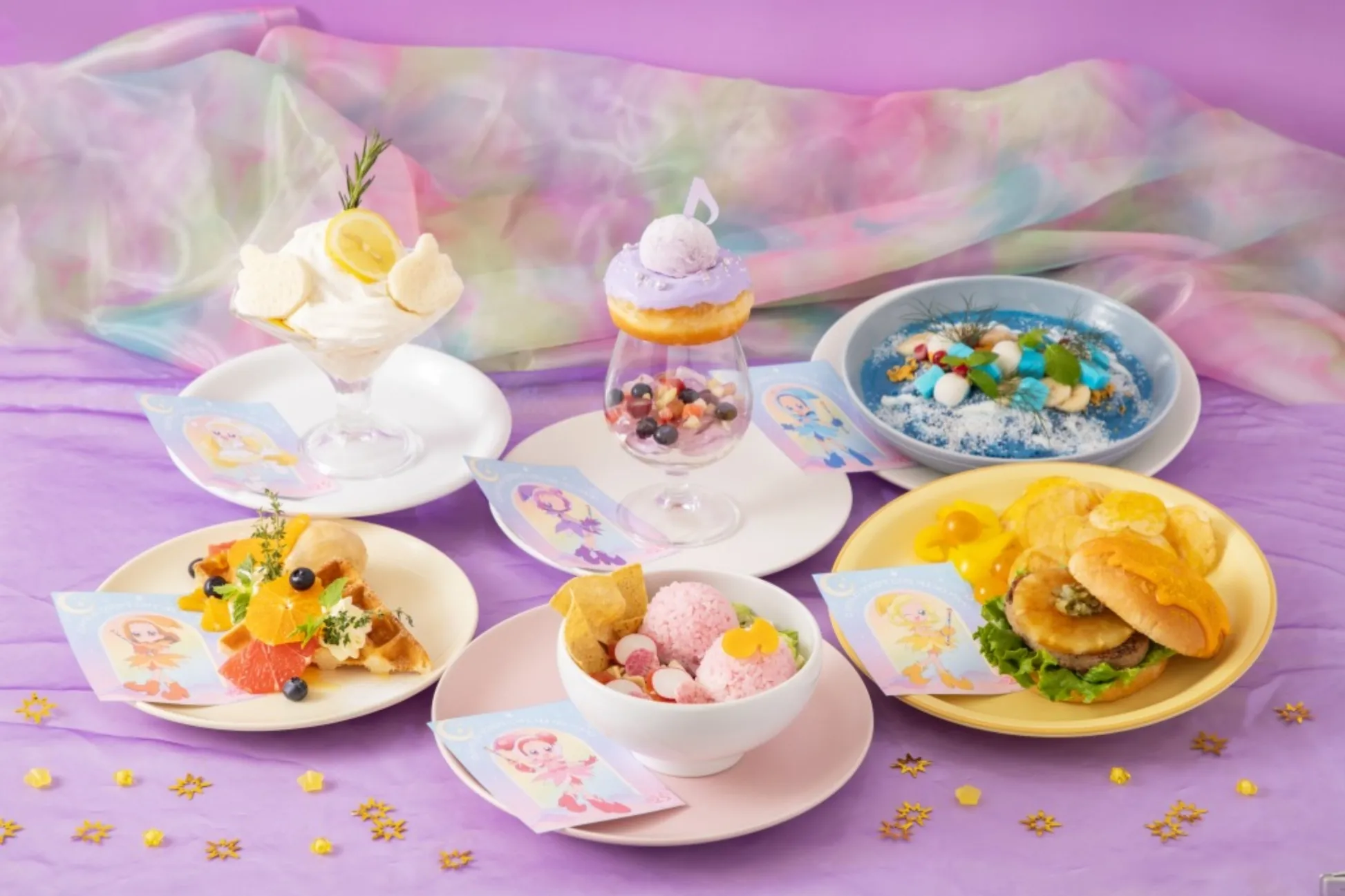 『おジャ魔女どれみ』限定カフェが新宿にオープン！キャラクターのわたあめドリンクも