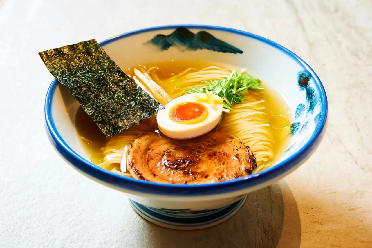 ▲「柚子塩らーめん」