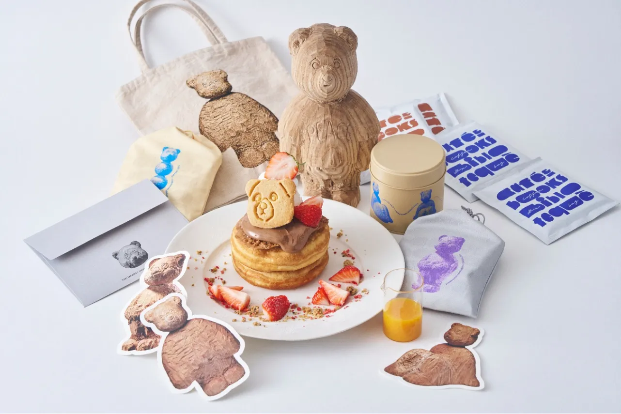 “くま”モチーフのバレンタイン限定パンケーキが登場！「ビブリオテーク」で_2145533