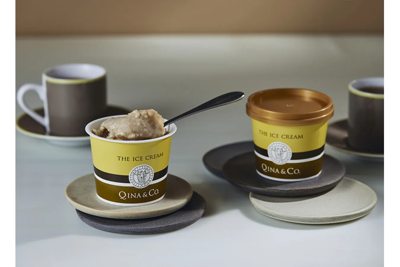 ▲「QINA THE ICE CREAM」（350円）
