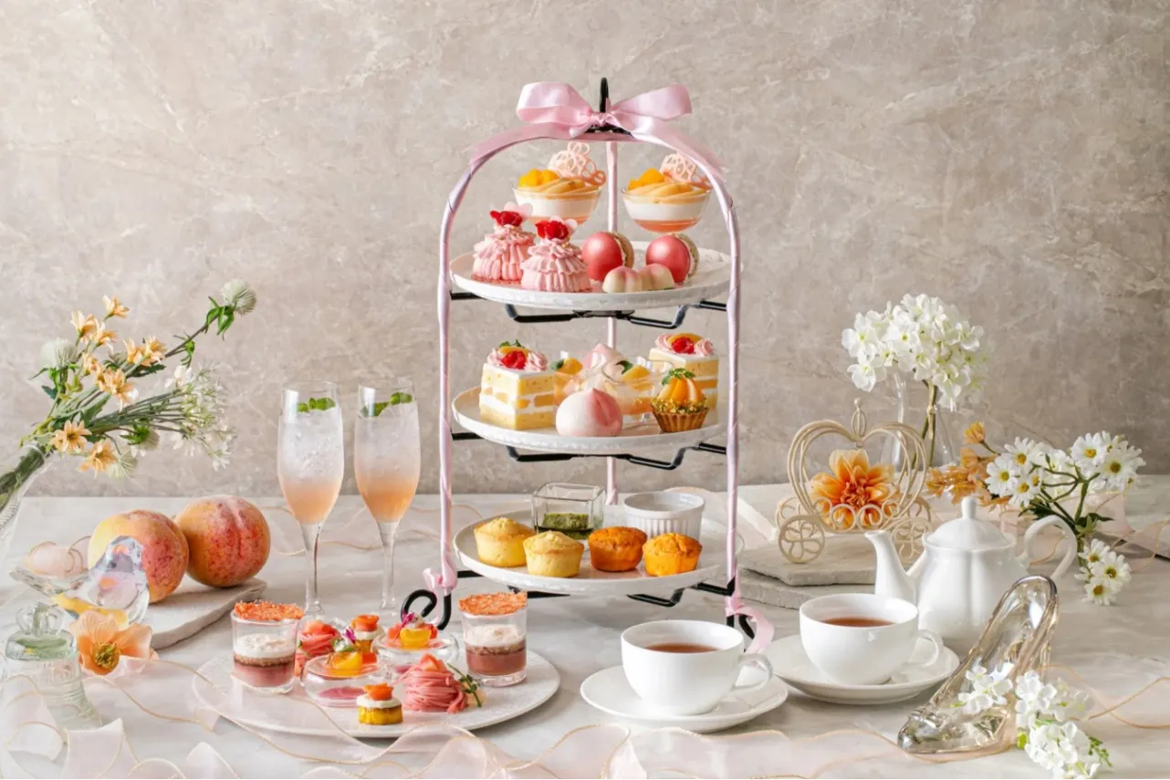 ▲「Peach Afternoon Tea Set ～Pastel Pink Tea Time～」