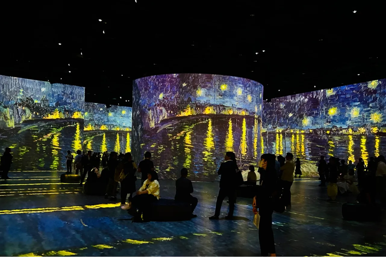 ▲メインホールの展示風景（撮影：レッツエンジョイ東京編集部）