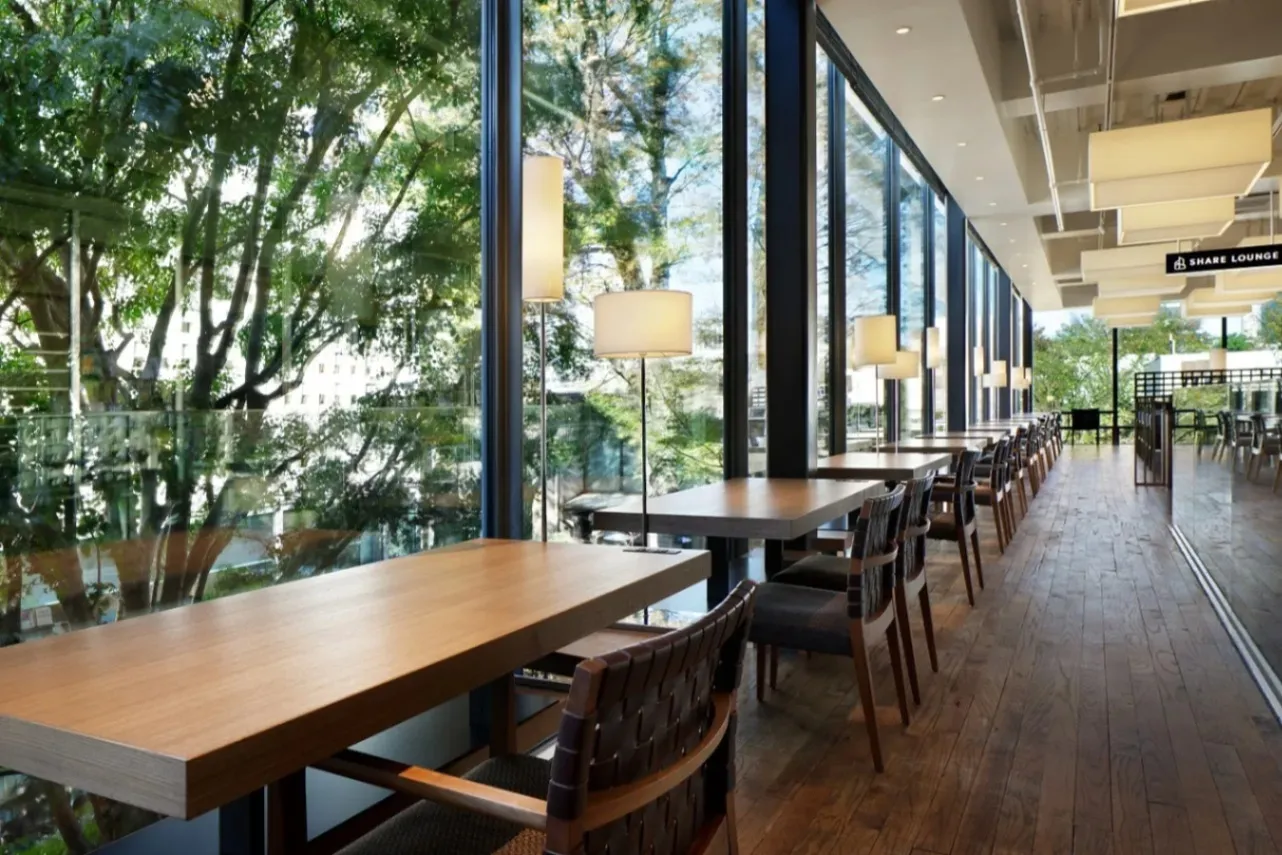 ▲「SHARE LOUNGE」