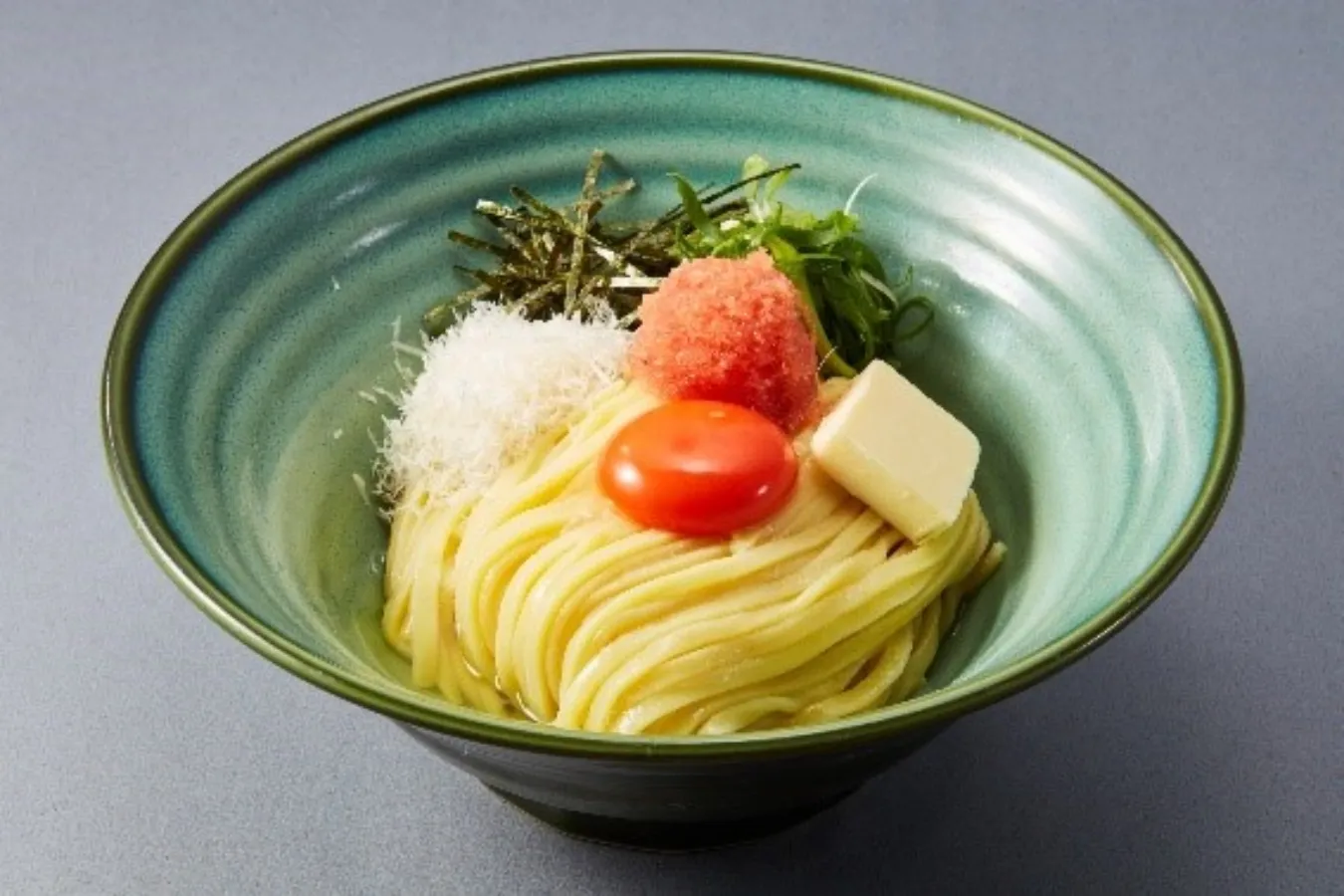 ▲たらこバター釜玉油そば