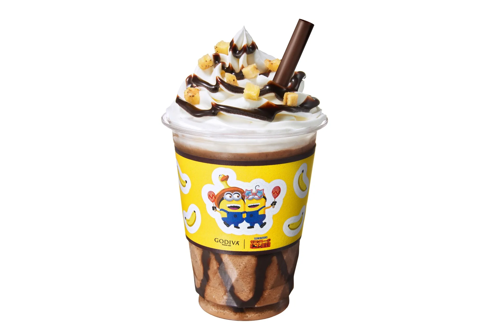 ゴディバとミニオンがコラボ！新作「ショコリキサー チョコバナ～ナ！！」が登場