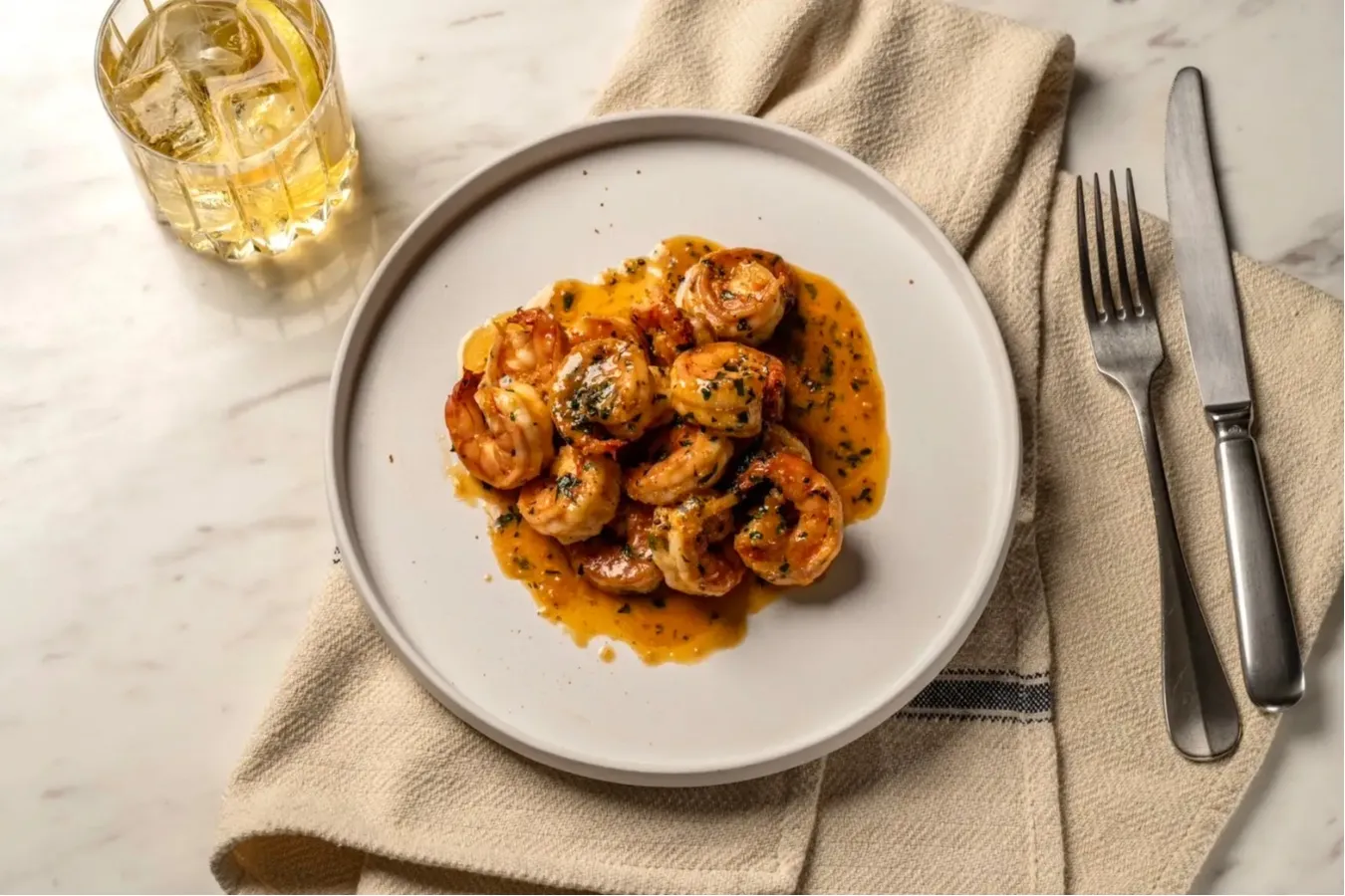 ▲「限界を超えた反則のガーリックシュリンプ」（1,600円）