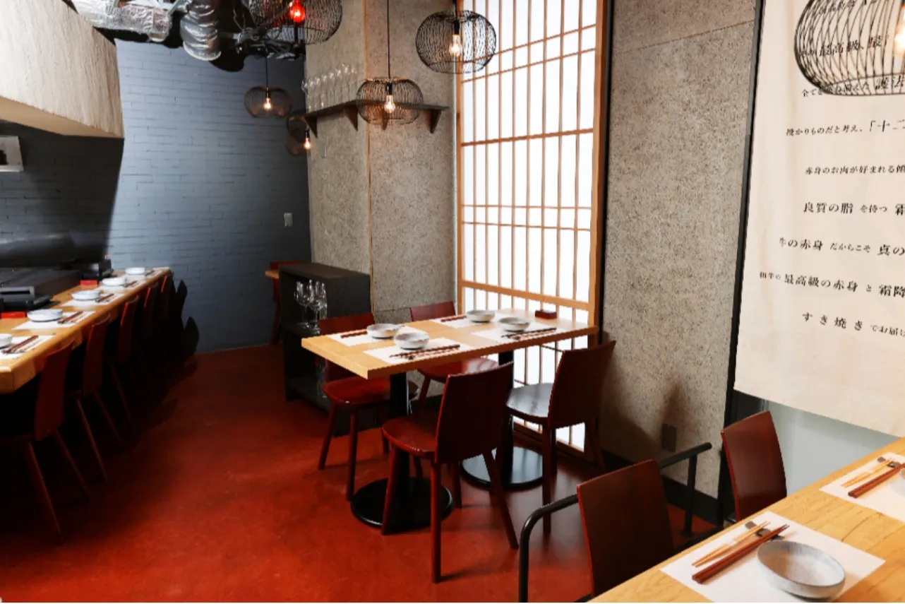 “A5ランク和牛”を好きなだけ！「食べ放題 すき焼き十二天」広尾にオープン_1668776