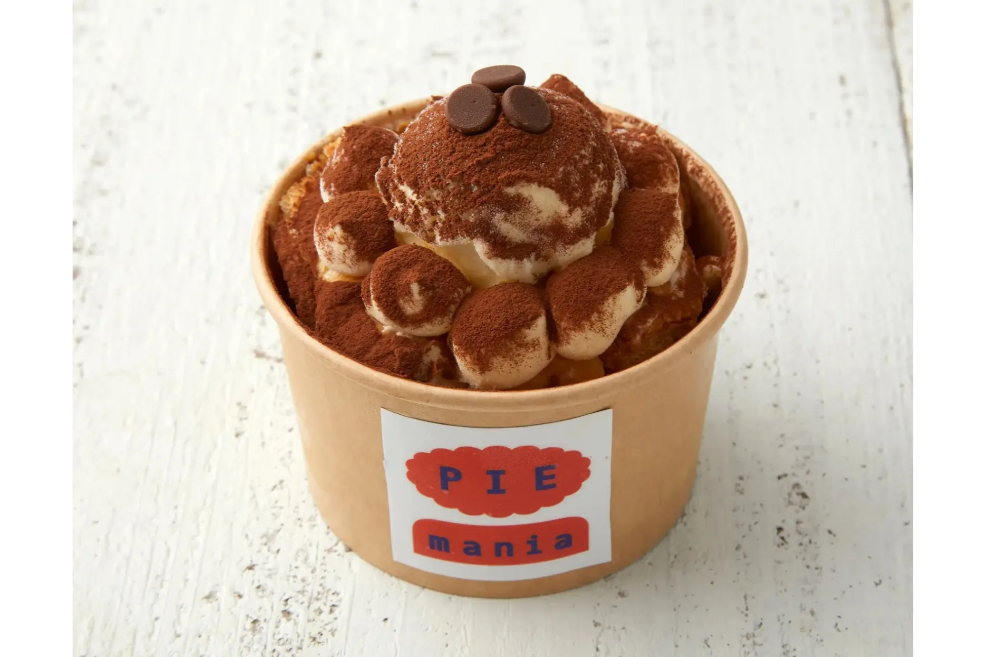焼きたてアップルパイ専門店「パイマニア」アイスをのせた“ティラミス風”パイが登場