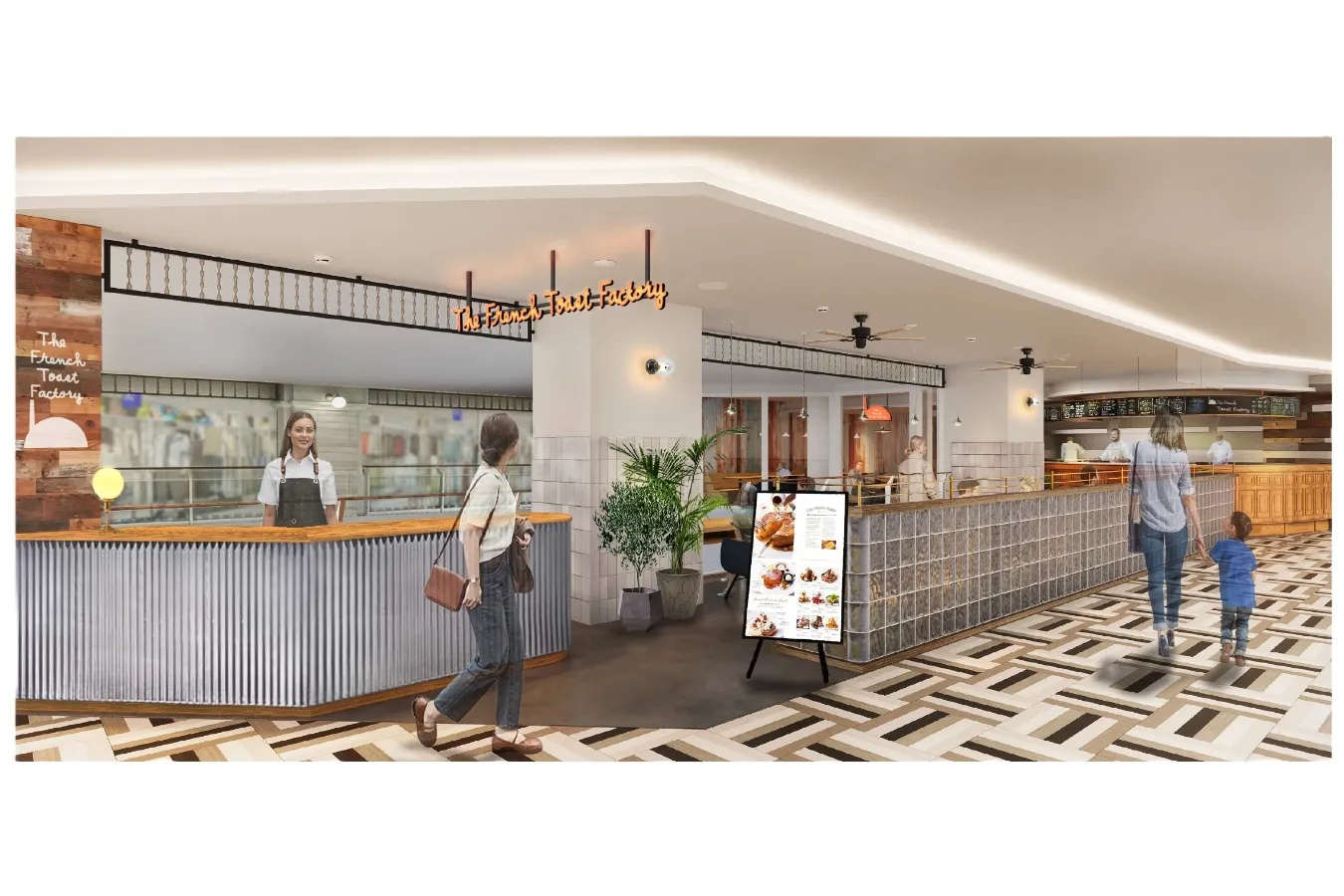 ▲「The French Toast Factory ルミネ横浜店」イメージ