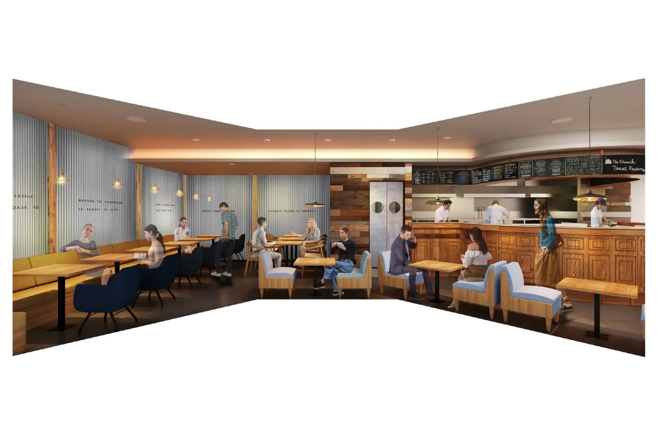 ▲「The French Toast Factory ルミネ横浜店」イメージ