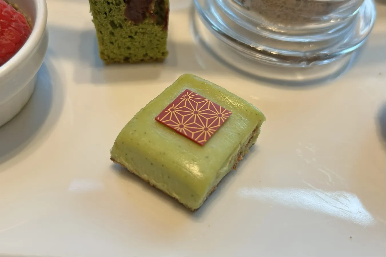 ▲「煎茶の生チョコ」