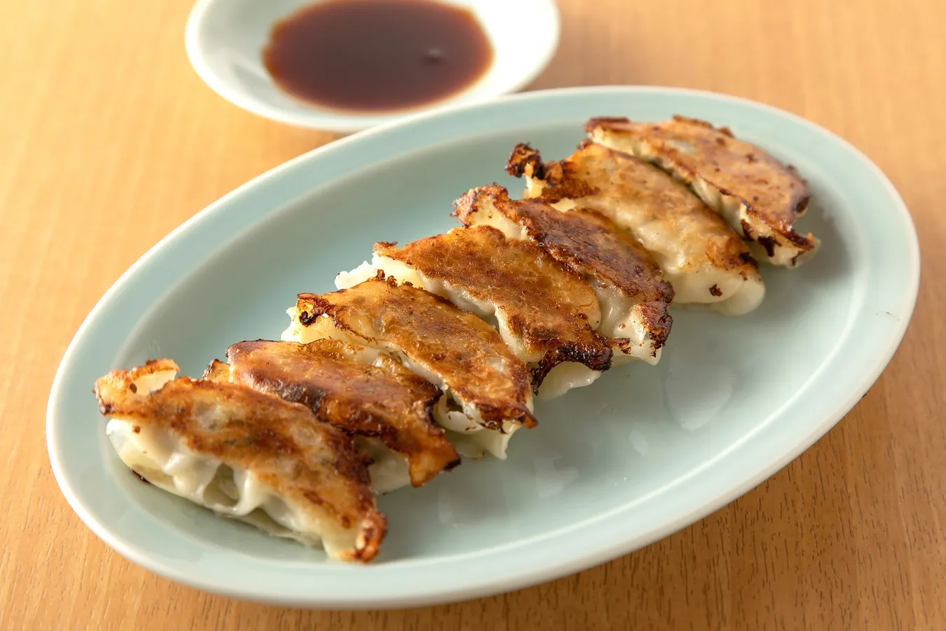 ▲「自家製焼き餃子（7個）」