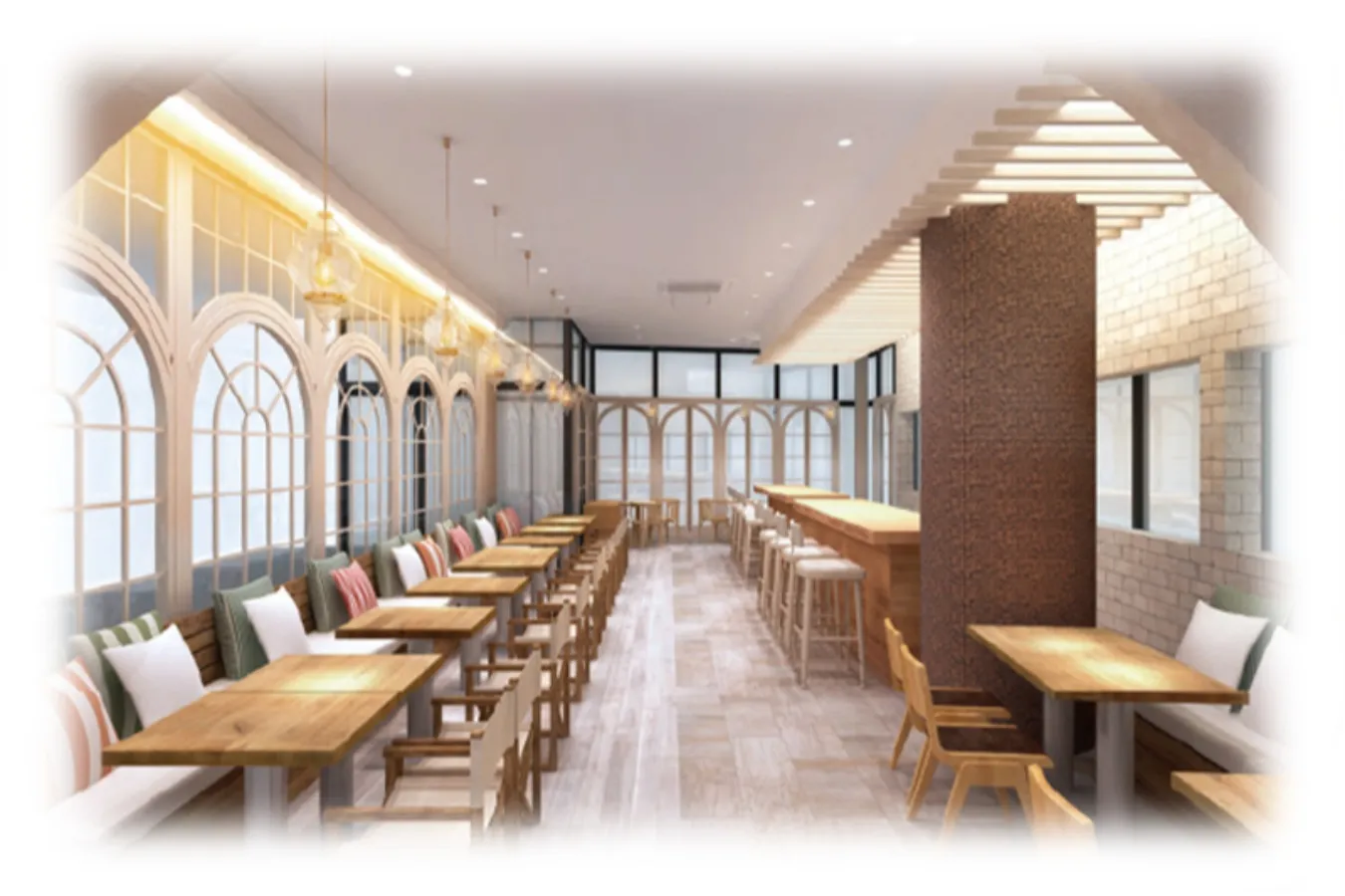 銀座ルノアールの新業態カフェ！「アリーヌ カフェ エ シュクルリ」府中にオープン_1414973