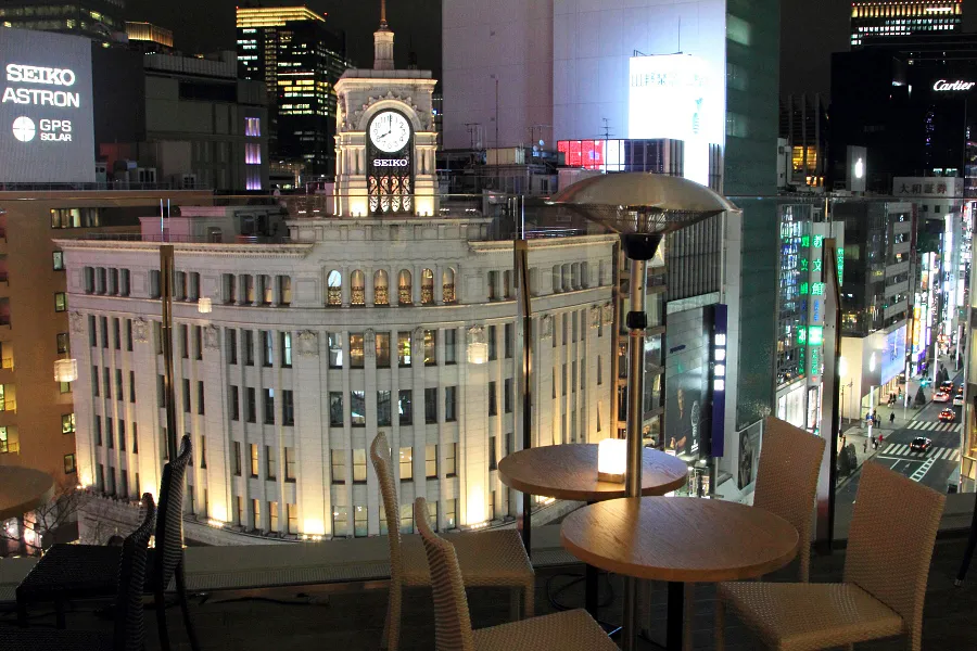 【穴場】目の前が銀座の時計台！夜景デートできる深夜24時までフレンチレストランを発見！