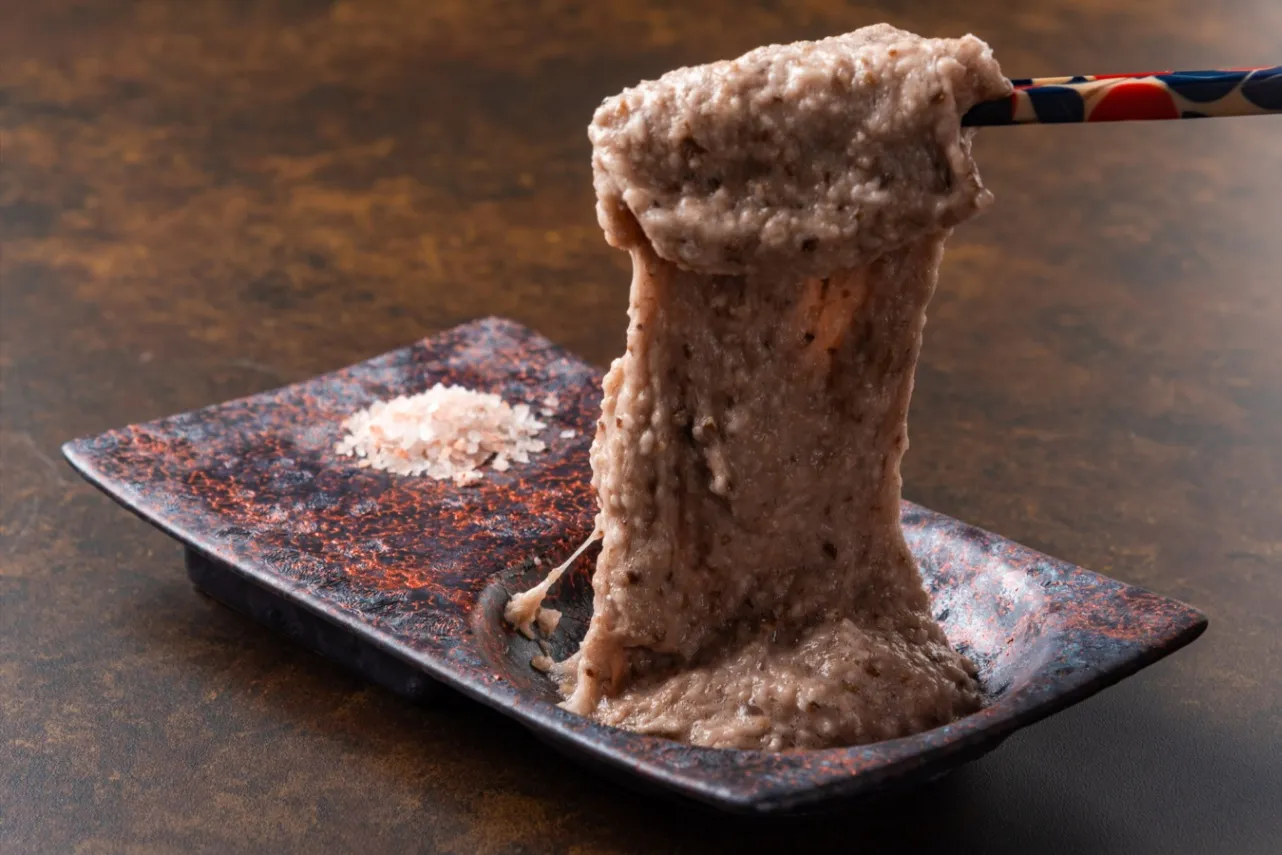 ▲「熊本県阿蘇産自然薯すりたて生とろ」