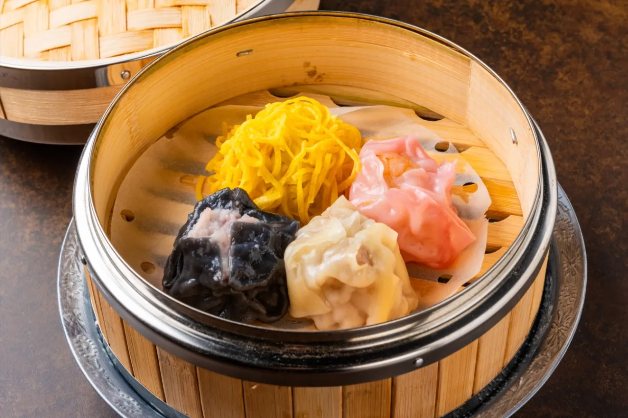 ▲「焼売4種盛」