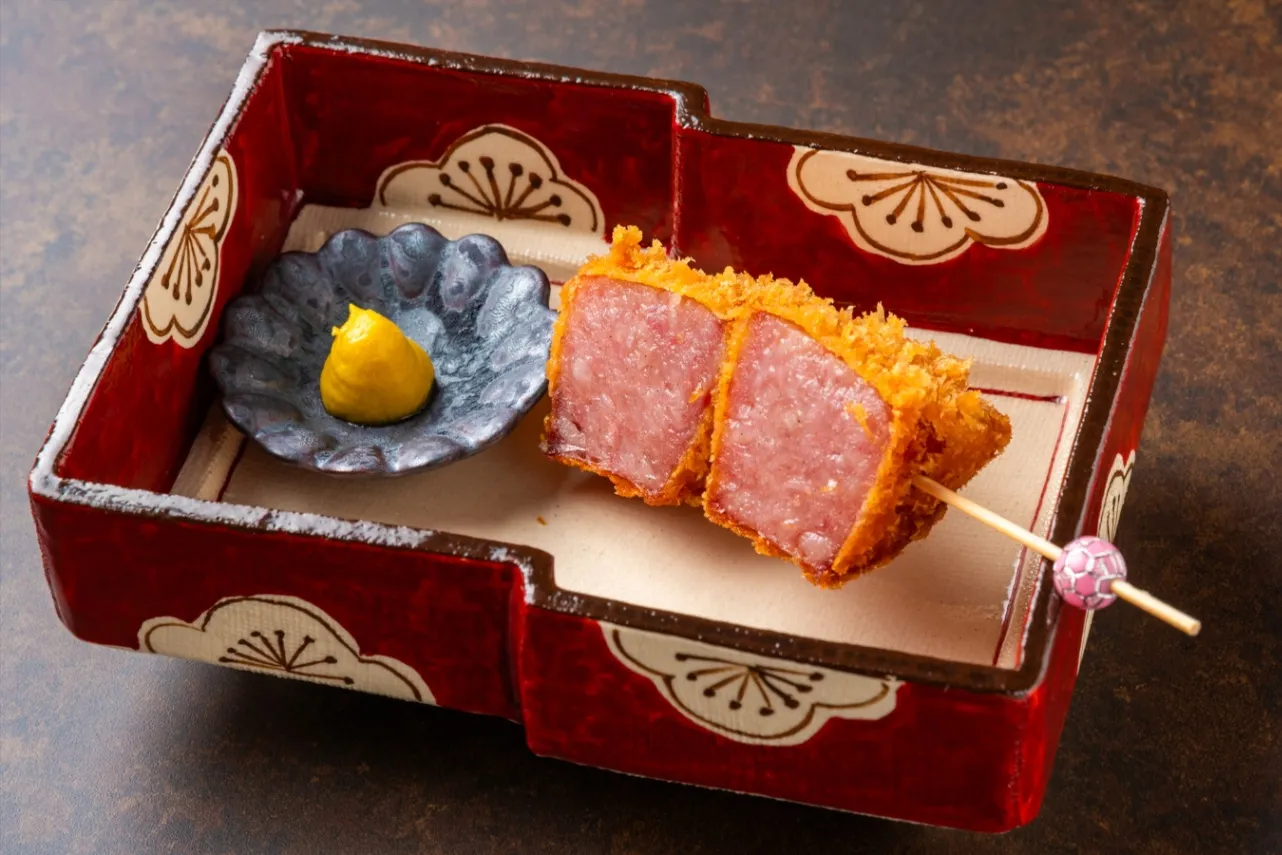 ▲「厚切雲仙ハムカツ」