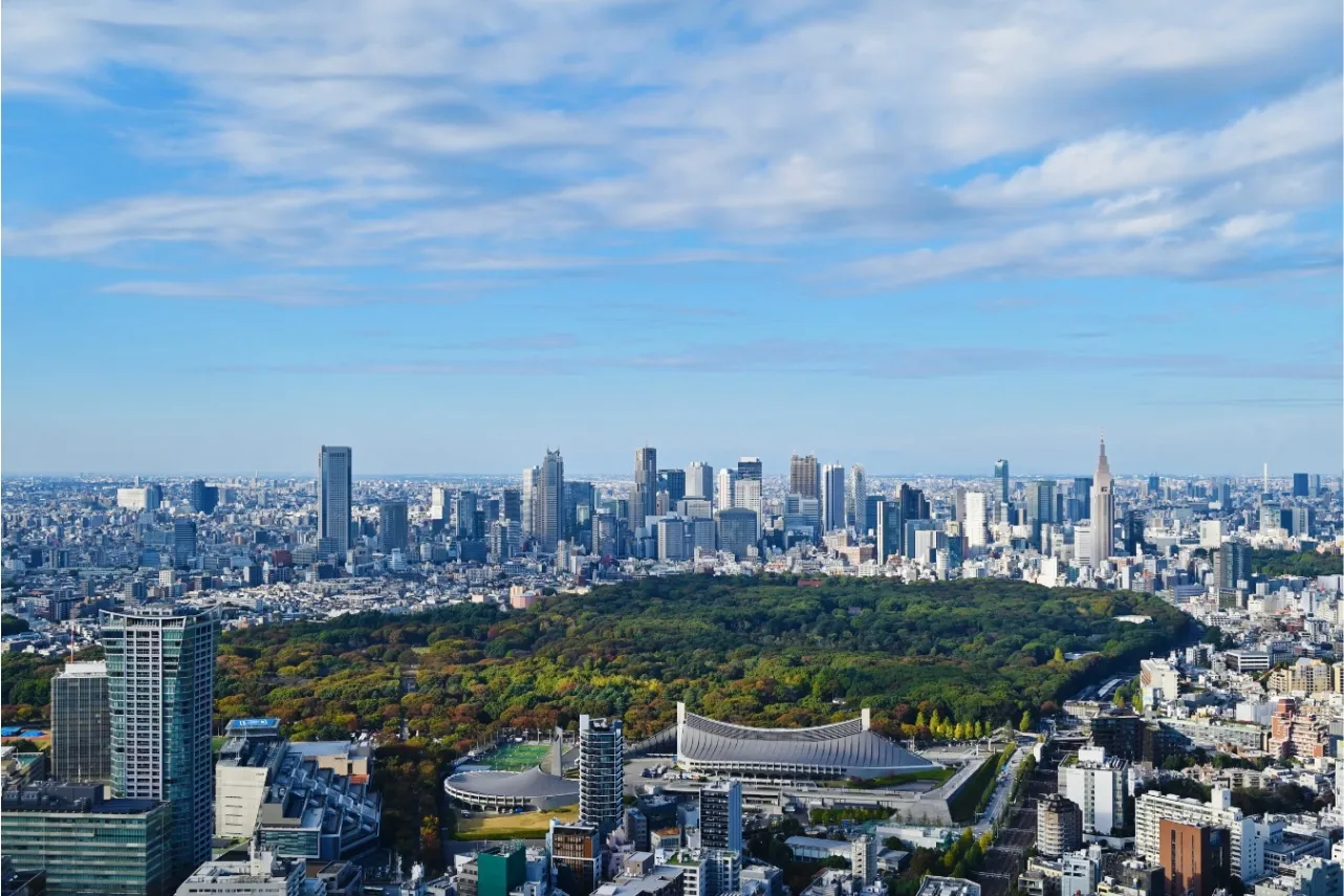 ▲北方面の景色