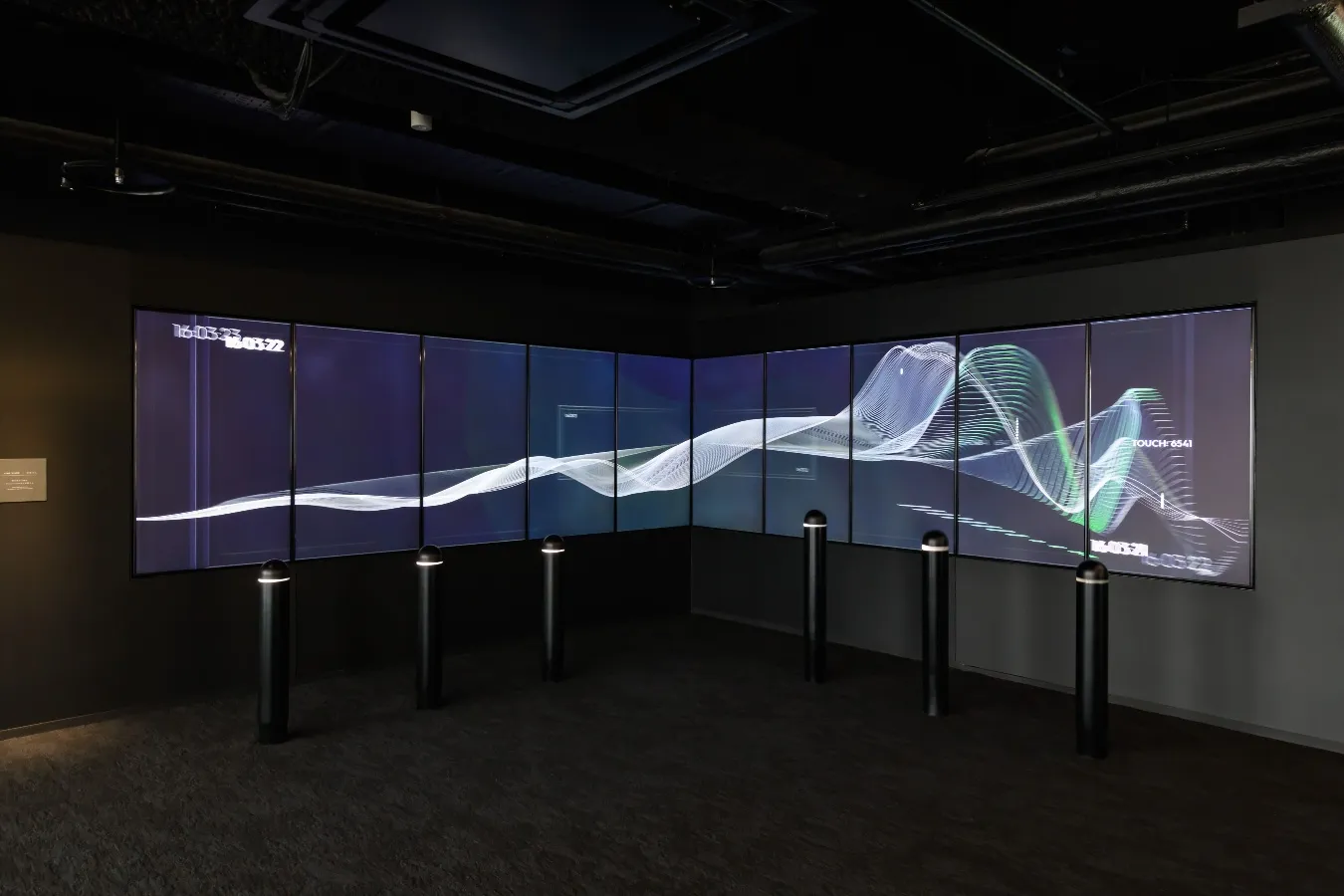 ▲「TIME RIVER」（写真提供：渋谷スクランブルスクエア）